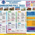 Comsats University Islamabad Admissions Fall 2022-onlinerozgar